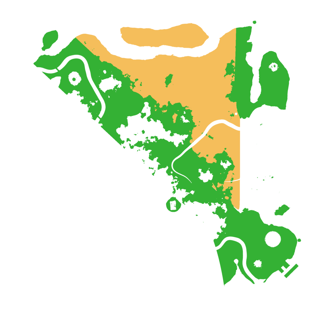 Biome Rust Map: Procedural Map, Size: 3750, Seed: 97302