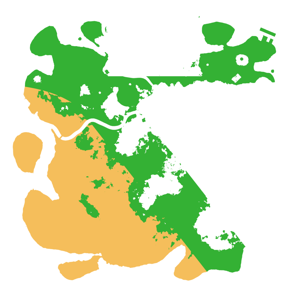 Biome Rust Map: Procedural Map, Size: 3750, Seed: 888757433
