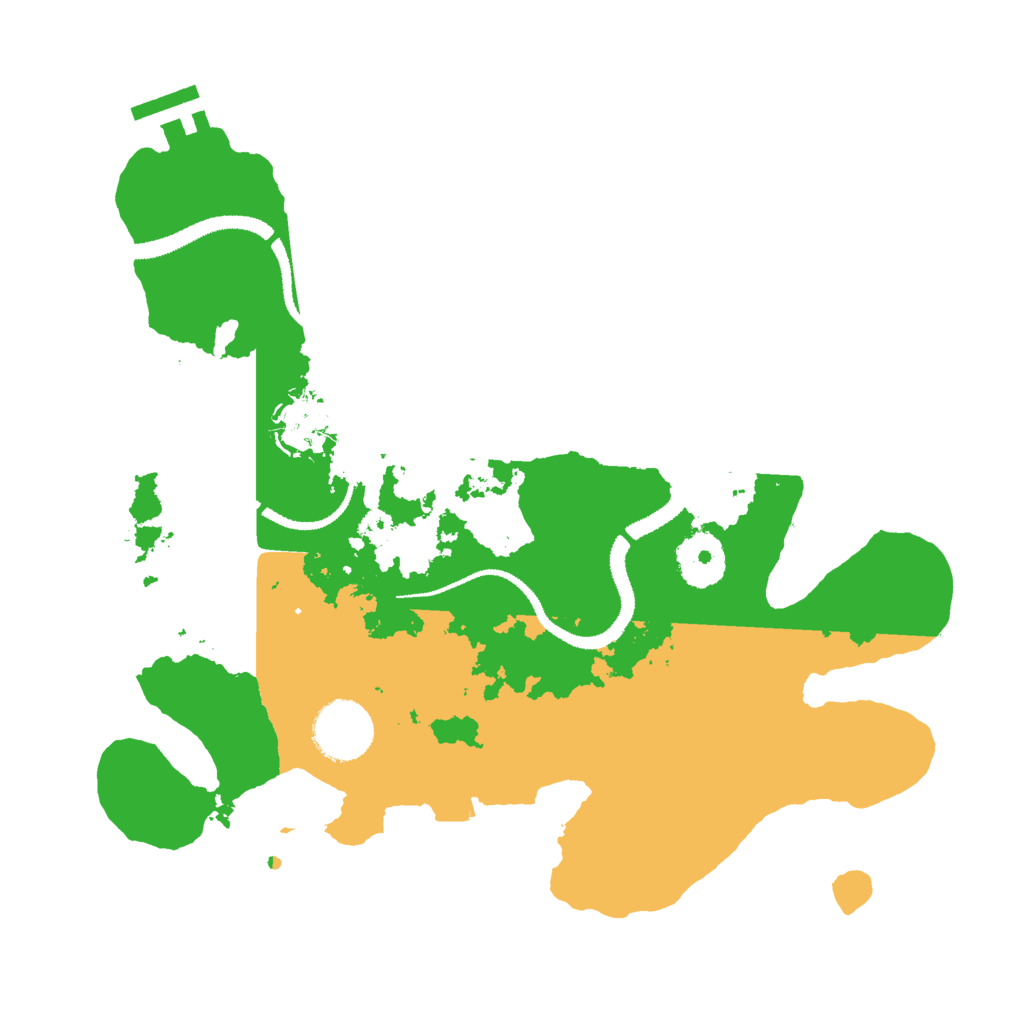 Biome Rust Map: Procedural Map, Size: 3000, Seed: 41741300