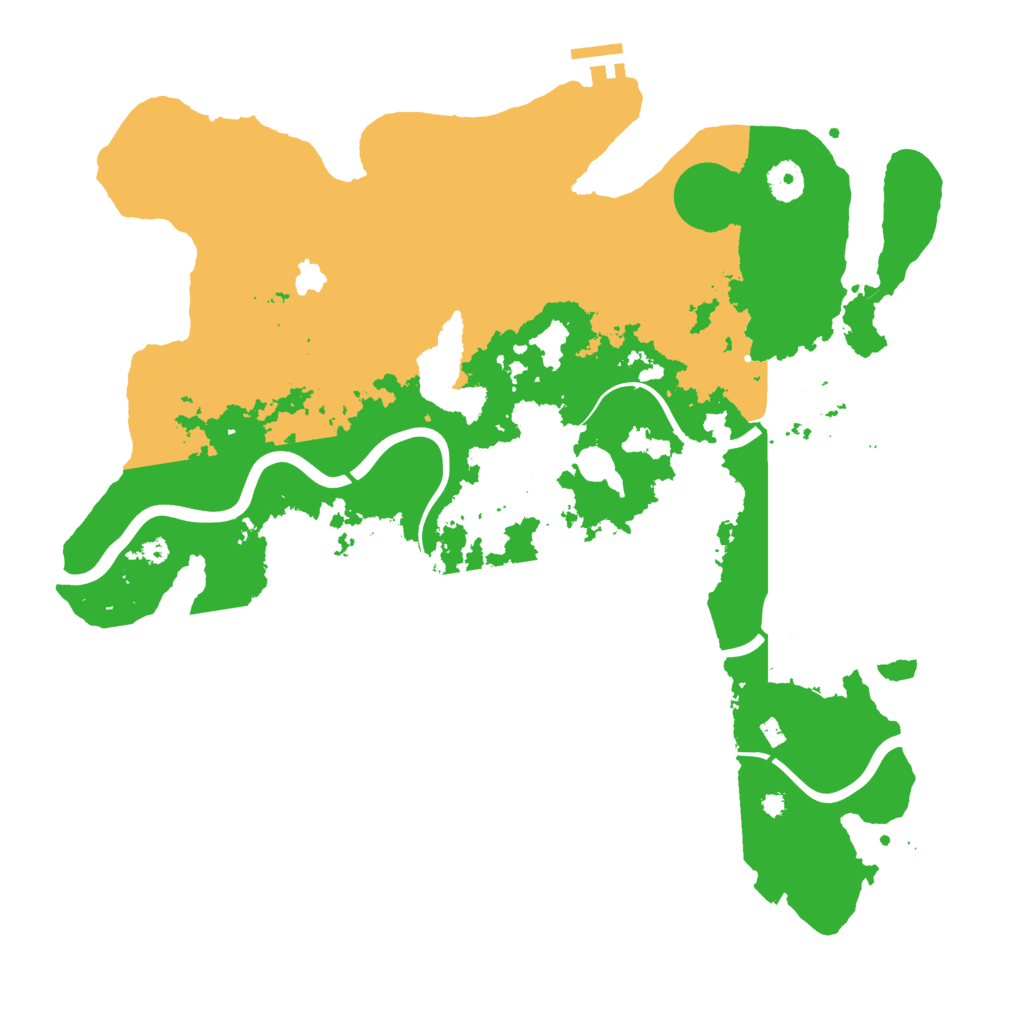Biome Rust Map: Procedural Map, Size: 4000, Seed: 604630351