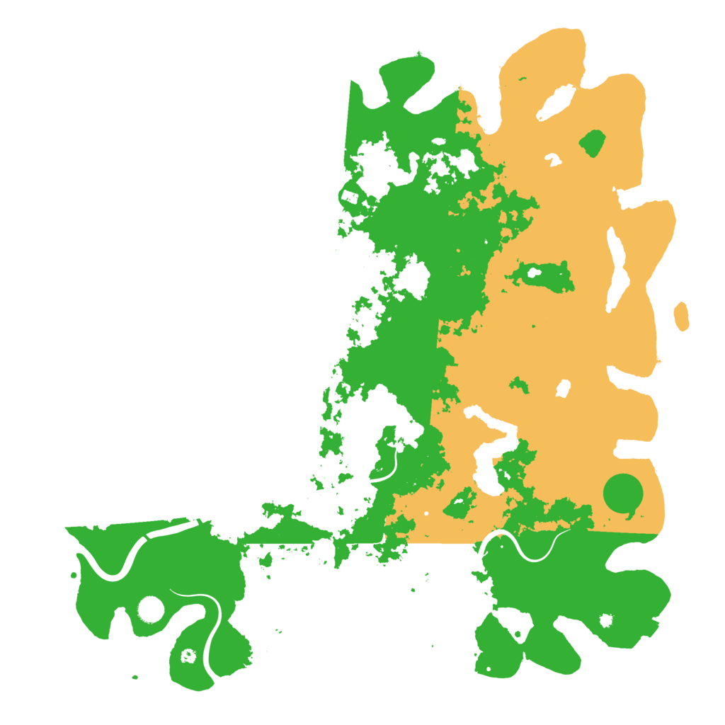 Biome Rust Map: Procedural Map, Size: 4800, Seed: 1958818982