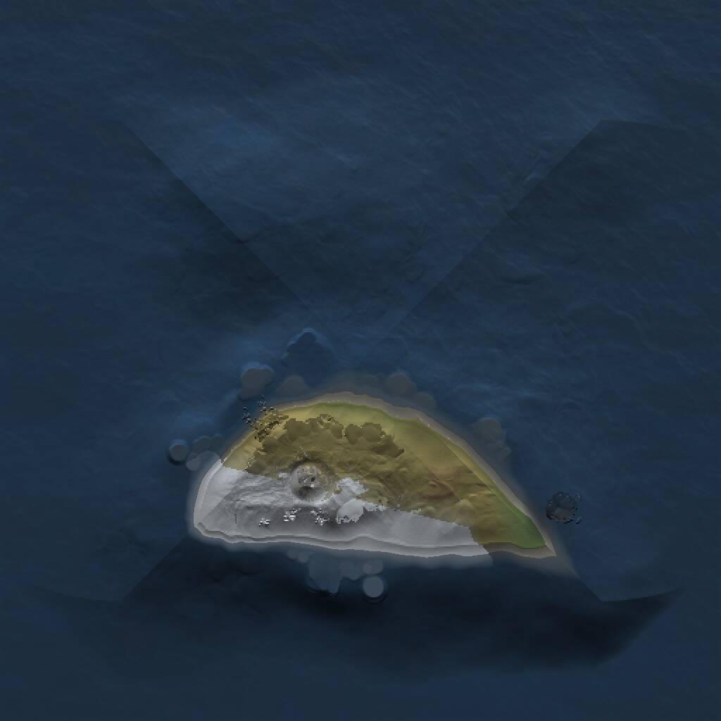 Rust Map: Procedural Map, Size: 1000, Seed: 67687292, 1 Monuments