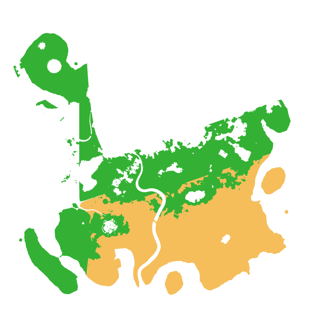 Biome Rust Map: Procedural Map, Size: 4000, Seed: 564135892