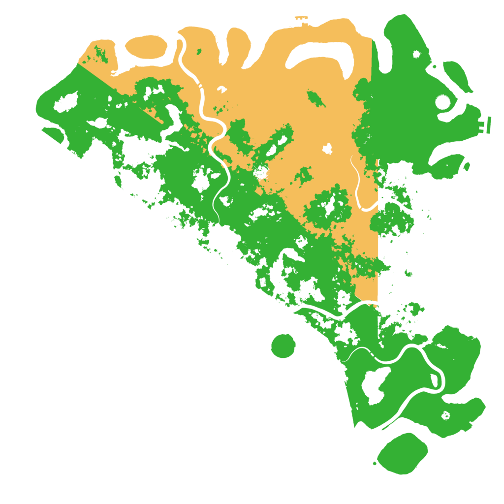 Biome Rust Map: Procedural Map, Size: 6000, Seed: 2300456