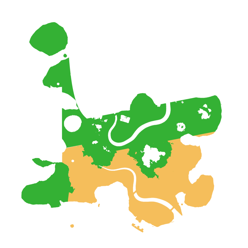Biome Rust Map: Procedural Map, Size: 2800, Seed: 641407769