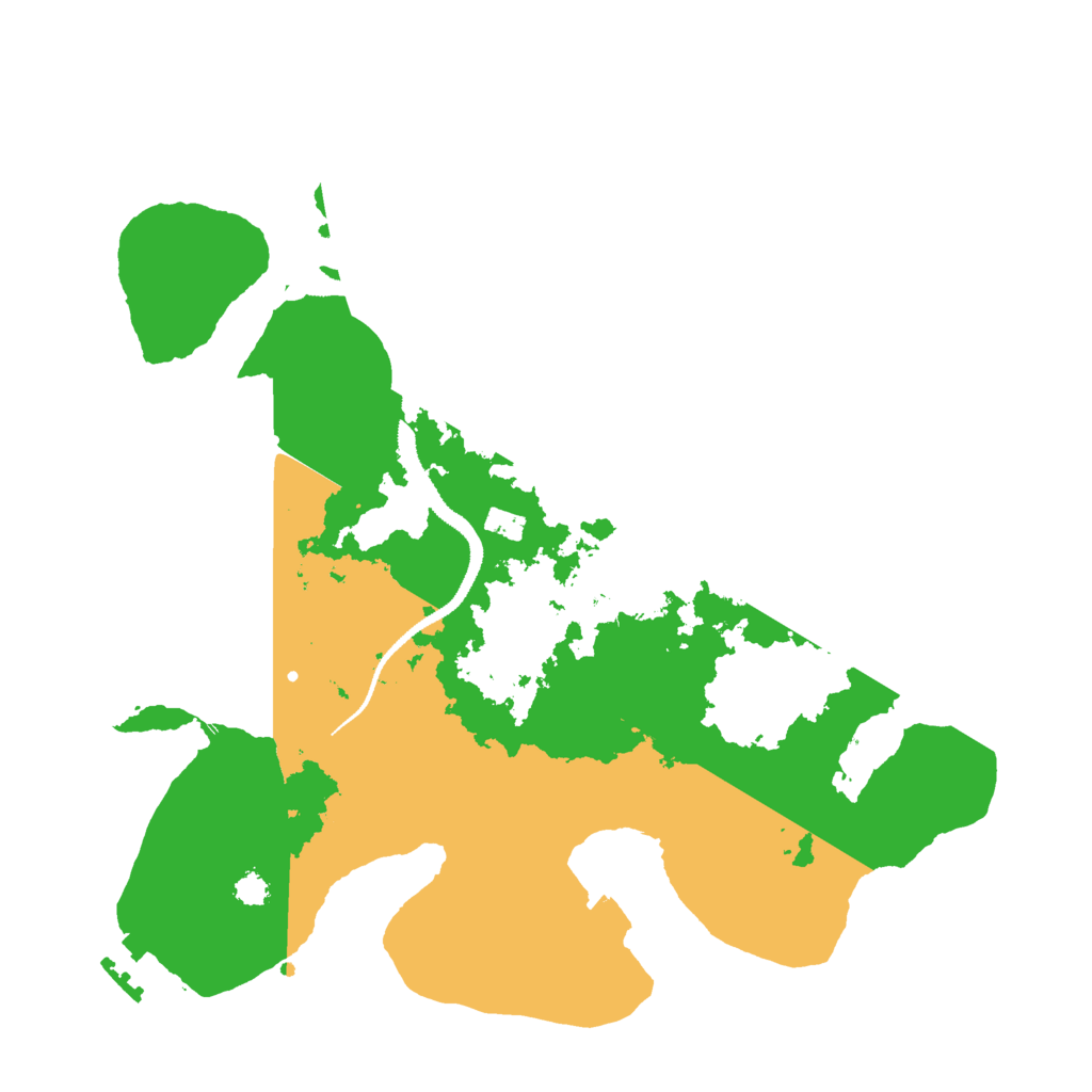 Biome Rust Map: Procedural Map, Size: 3000, Seed: 55873