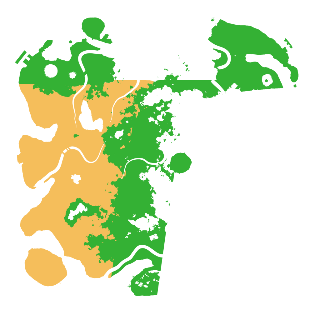 Biome Rust Map: Procedural Map, Size: 4250, Seed: 26197916