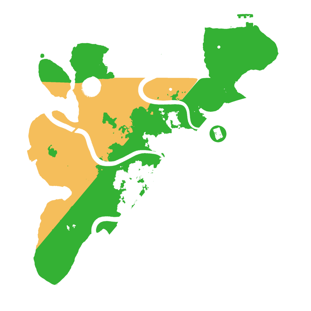 Biome Rust Map: Procedural Map, Size: 3000, Seed: 1644160623