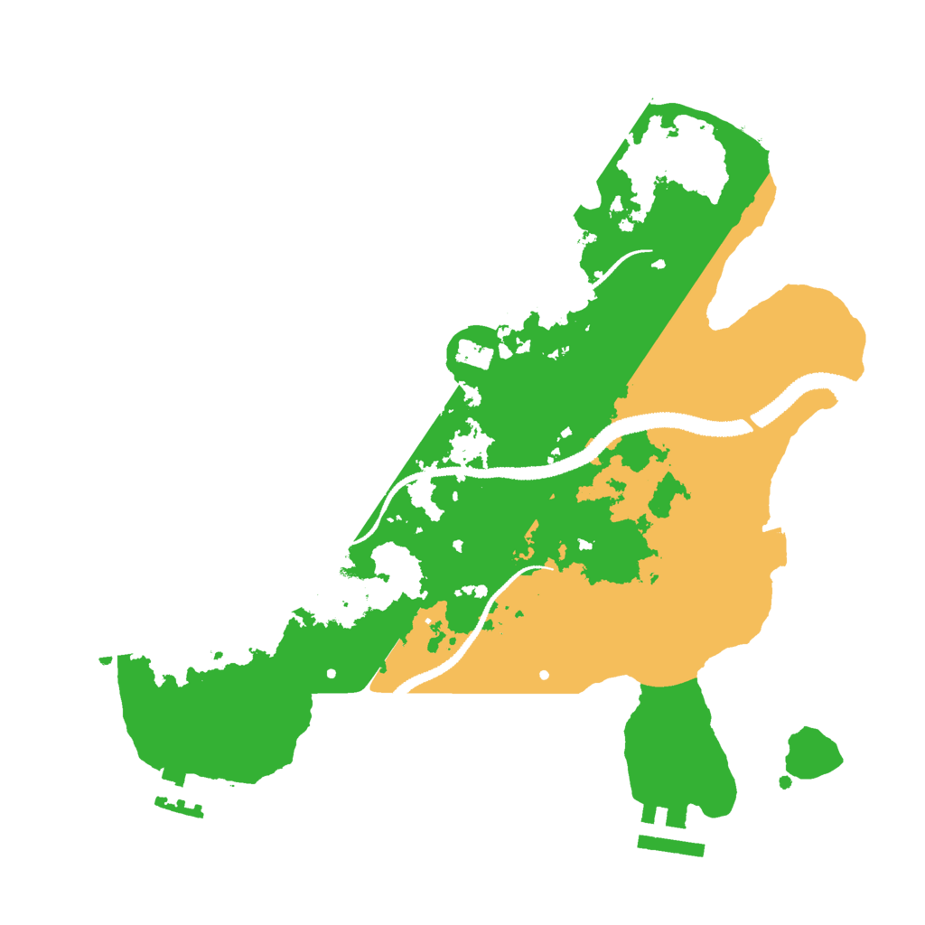 Biome Rust Map: Procedural Map, Size: 2800, Seed: 1463774471