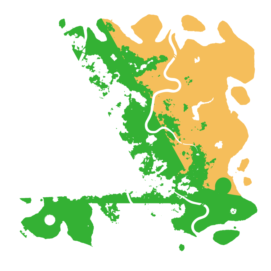 Biome Rust Map: Procedural Map, Size: 4500, Seed: 223931370