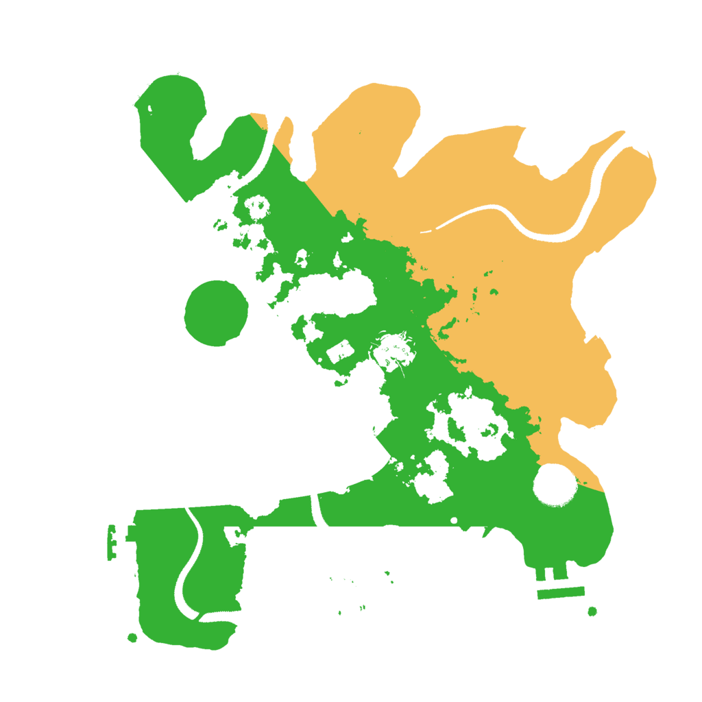 Biome Rust Map: Procedural Map, Size: 3000, Seed: 185695769