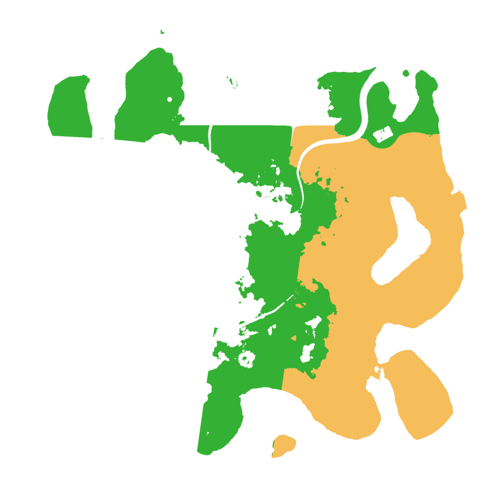 Biome Rust Map: Procedural Map, Size: 3000, Seed: 1870907956