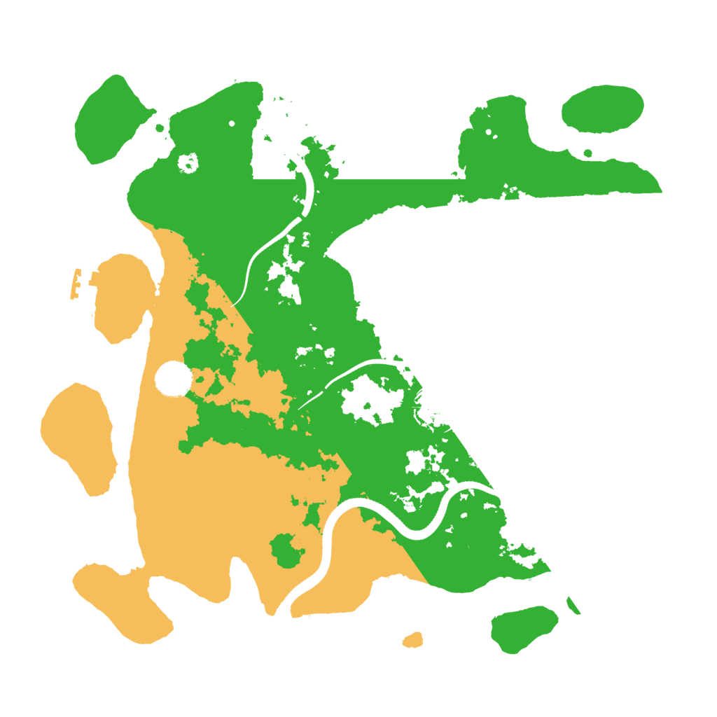 Biome Rust Map: Procedural Map, Size: 3500, Seed: 319578090
