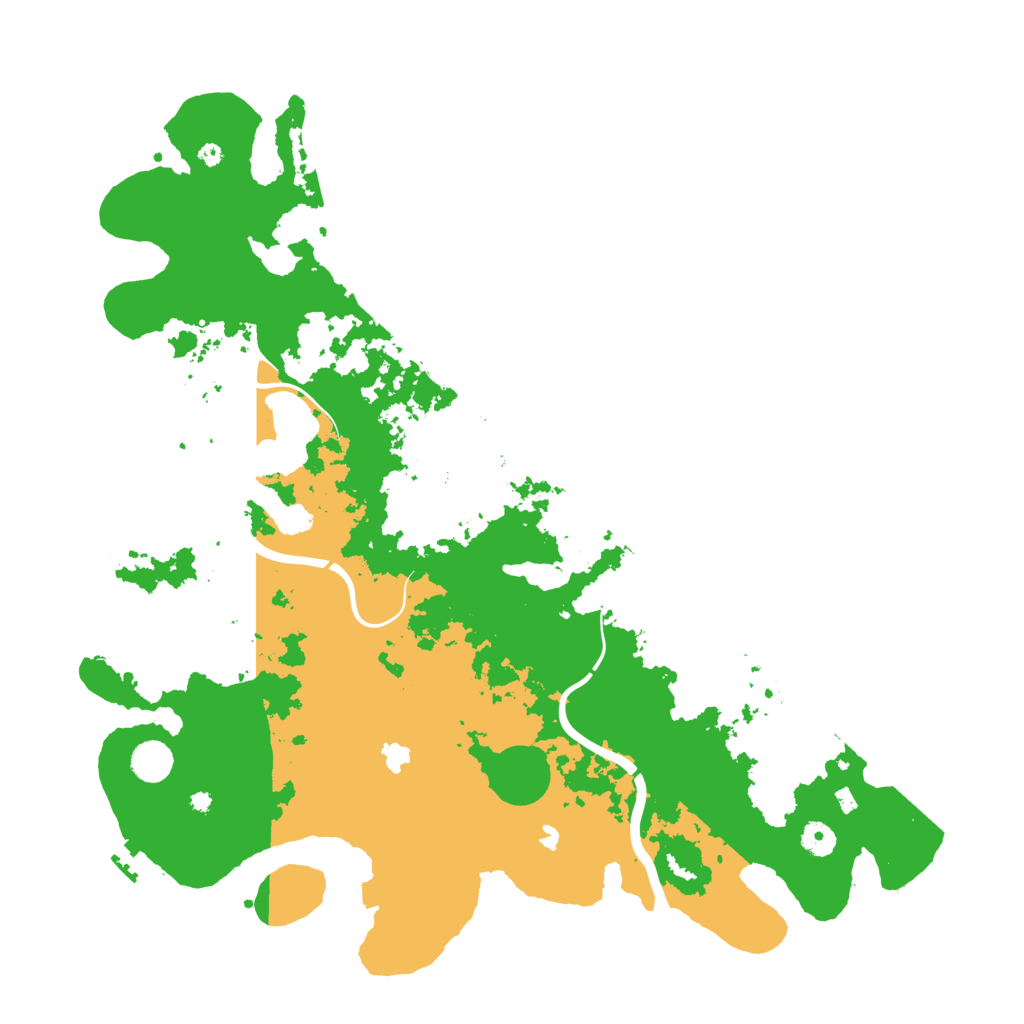 Biome Rust Map: Procedural Map, Size: 4500, Seed: 938603823