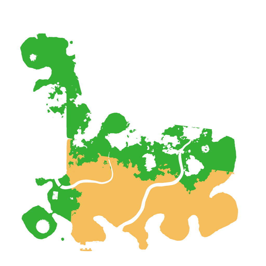 Biome Rust Map: Procedural Map, Size: 3500, Seed: 1680361673