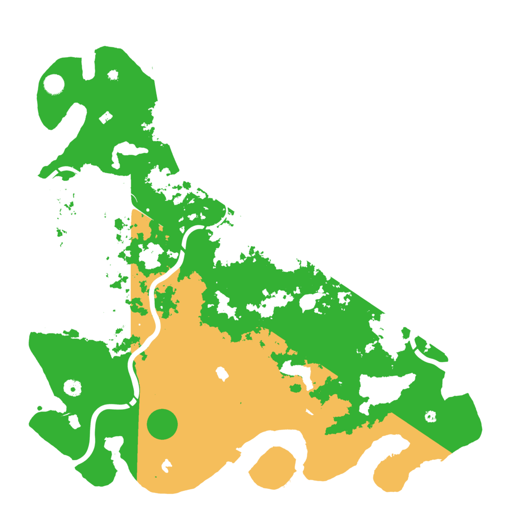 Biome Rust Map: Procedural Map, Size: 4500, Seed: 111391872