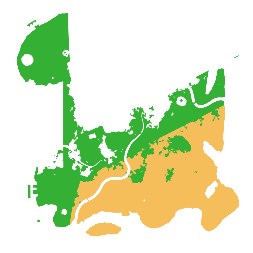 Biome Rust Map: Procedural Map, Size: 3850, Seed: 1063