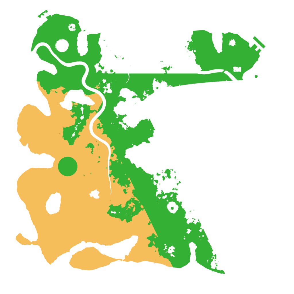 Biome Rust Map: Procedural Map, Size: 4000, Seed: 1708150653