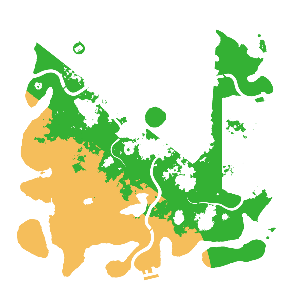 Biome Rust Map: Procedural Map, Size: 4000, Seed: 5089658