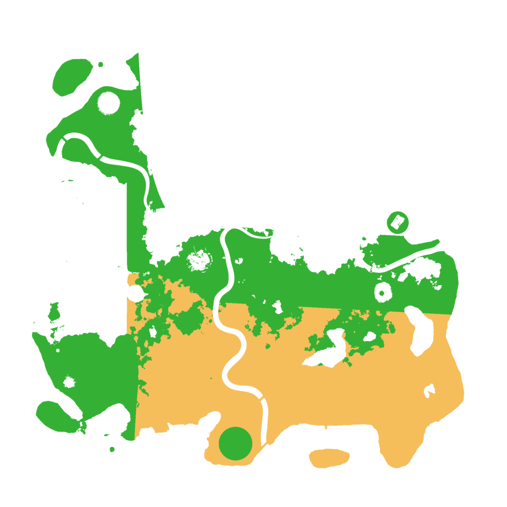 Biome Rust Map: Procedural Map, Size: 4000, Seed: 41741300