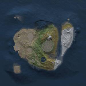 Thumbnail Rust Map: Procedural Map, Size: 1700, Seed: 826767211, 2 Monuments