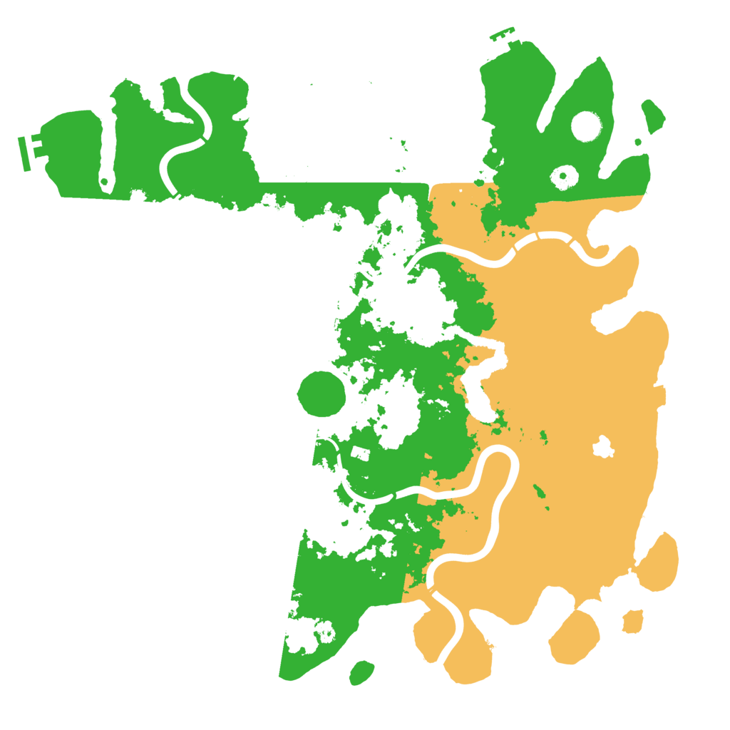 Biome Rust Map: Procedural Map, Size: 4250, Seed: 1218320513