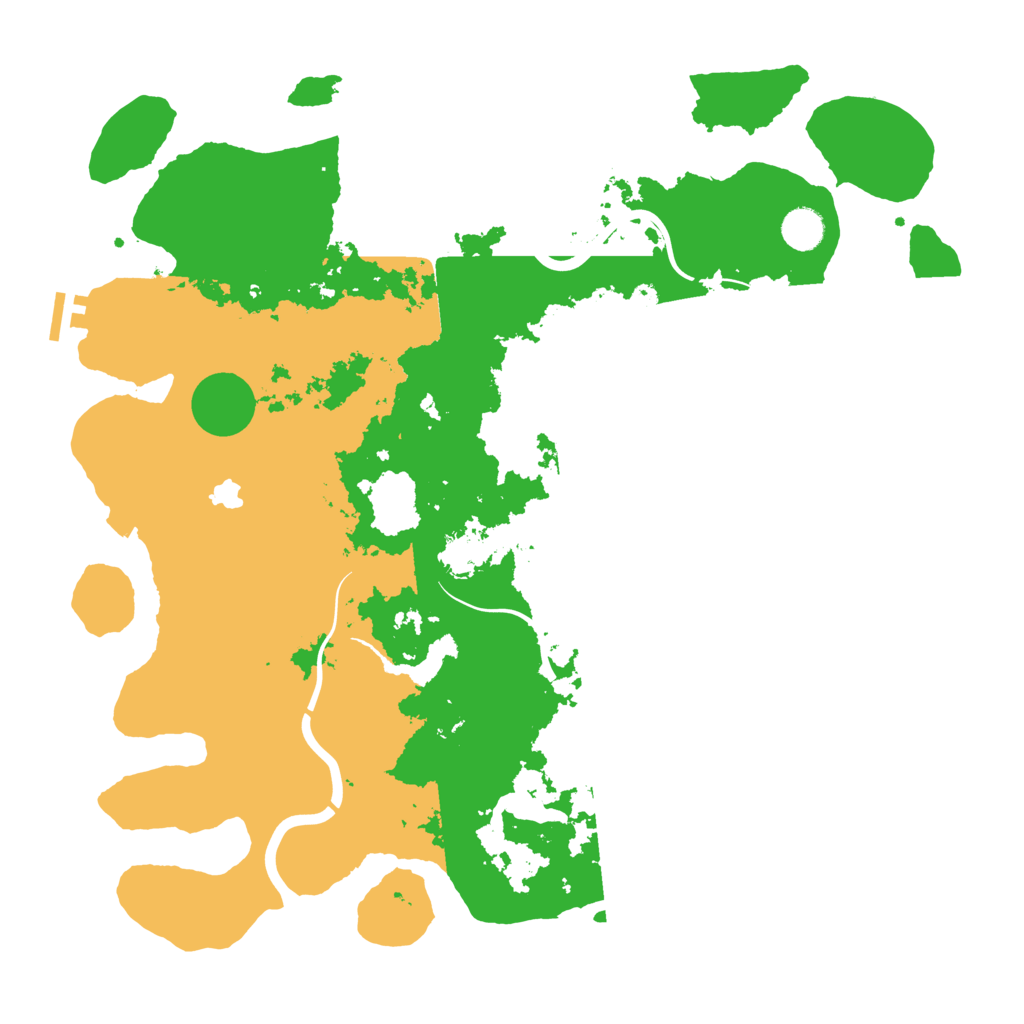 Biome Rust Map: Procedural Map, Size: 4250, Seed: 781589566