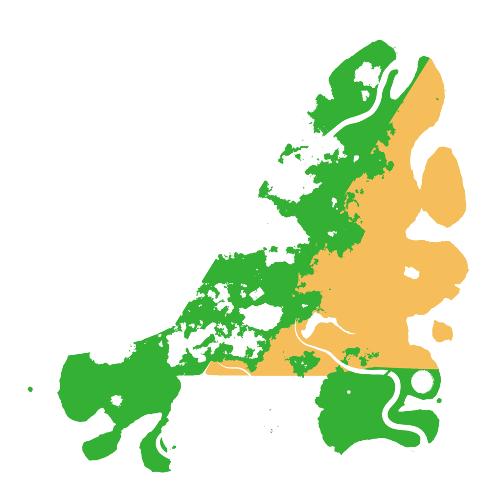 Biome Rust Map: Procedural Map, Size: 4000, Seed: 1763164916