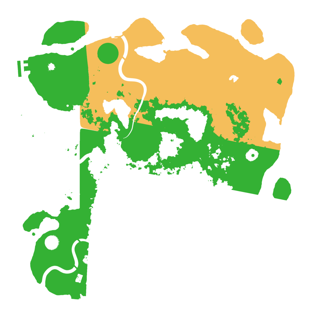 Biome Rust Map: Procedural Map, Size: 4000, Seed: 653949896