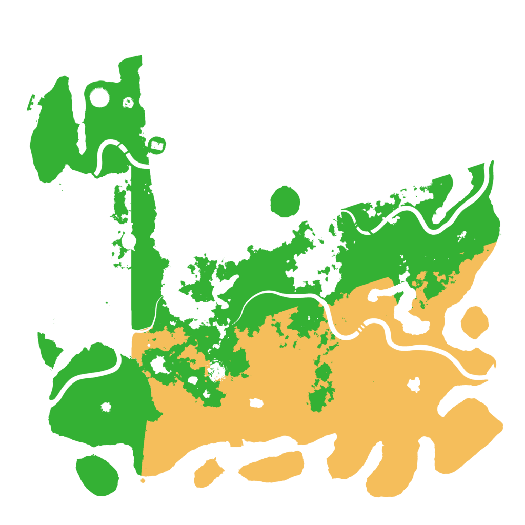Biome Rust Map: Procedural Map, Size: 4750, Seed: 79546074
