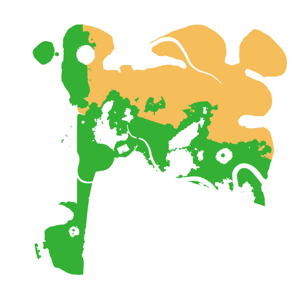 Biome Rust Map: Procedural Map, Size: 3000, Seed: 93526673