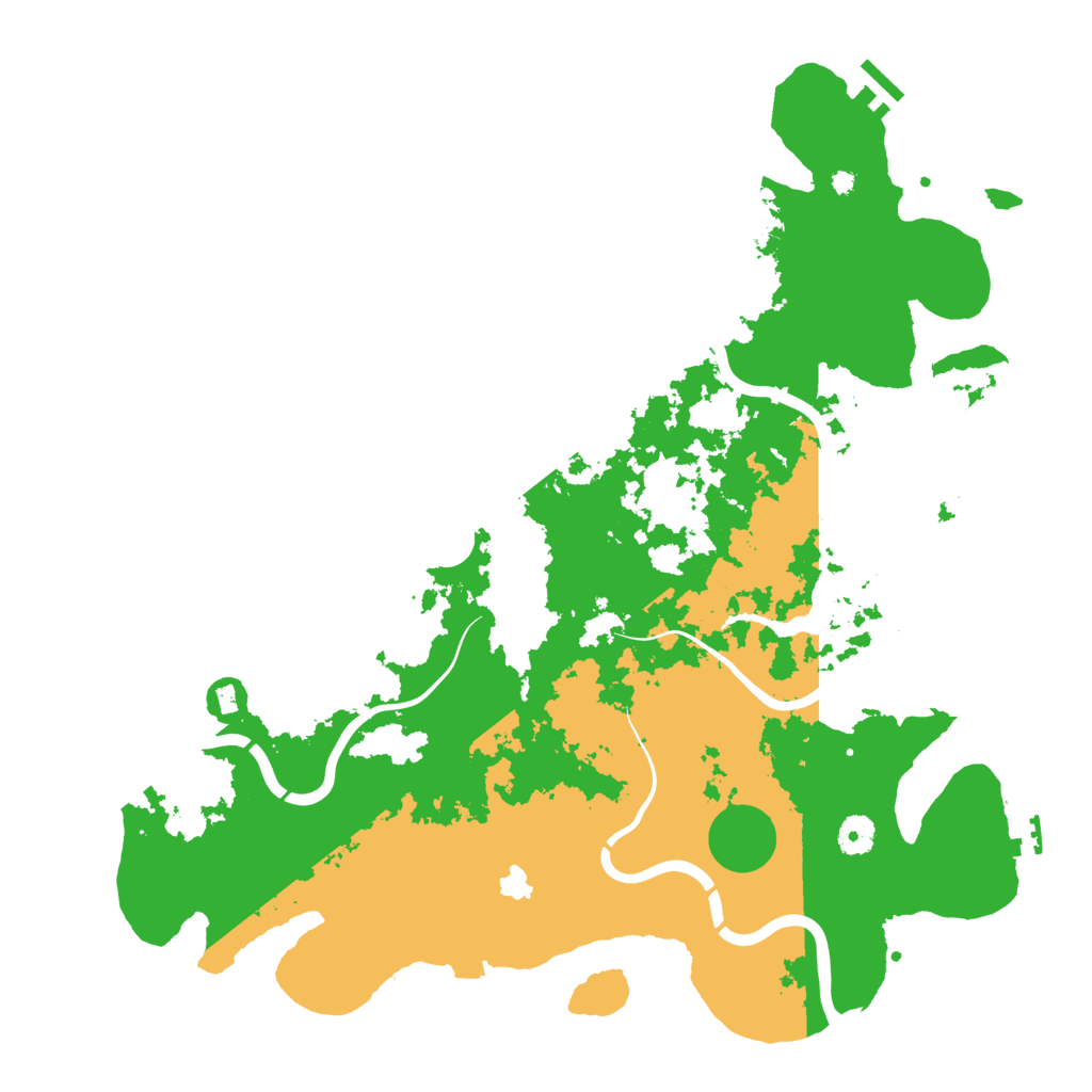 Biome Rust Map: Procedural Map, Size: 4250, Seed: 1256915893