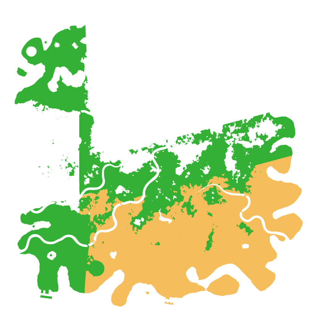 Biome Rust Map: Procedural Map, Size: 5500, Seed: 72879738