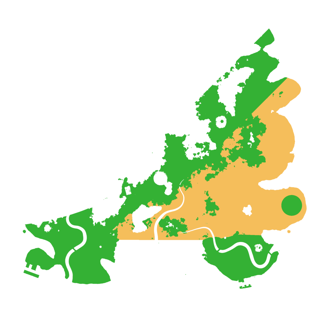 Biome Rust Map: Procedural Map, Size: 4096, Seed: 1471217070