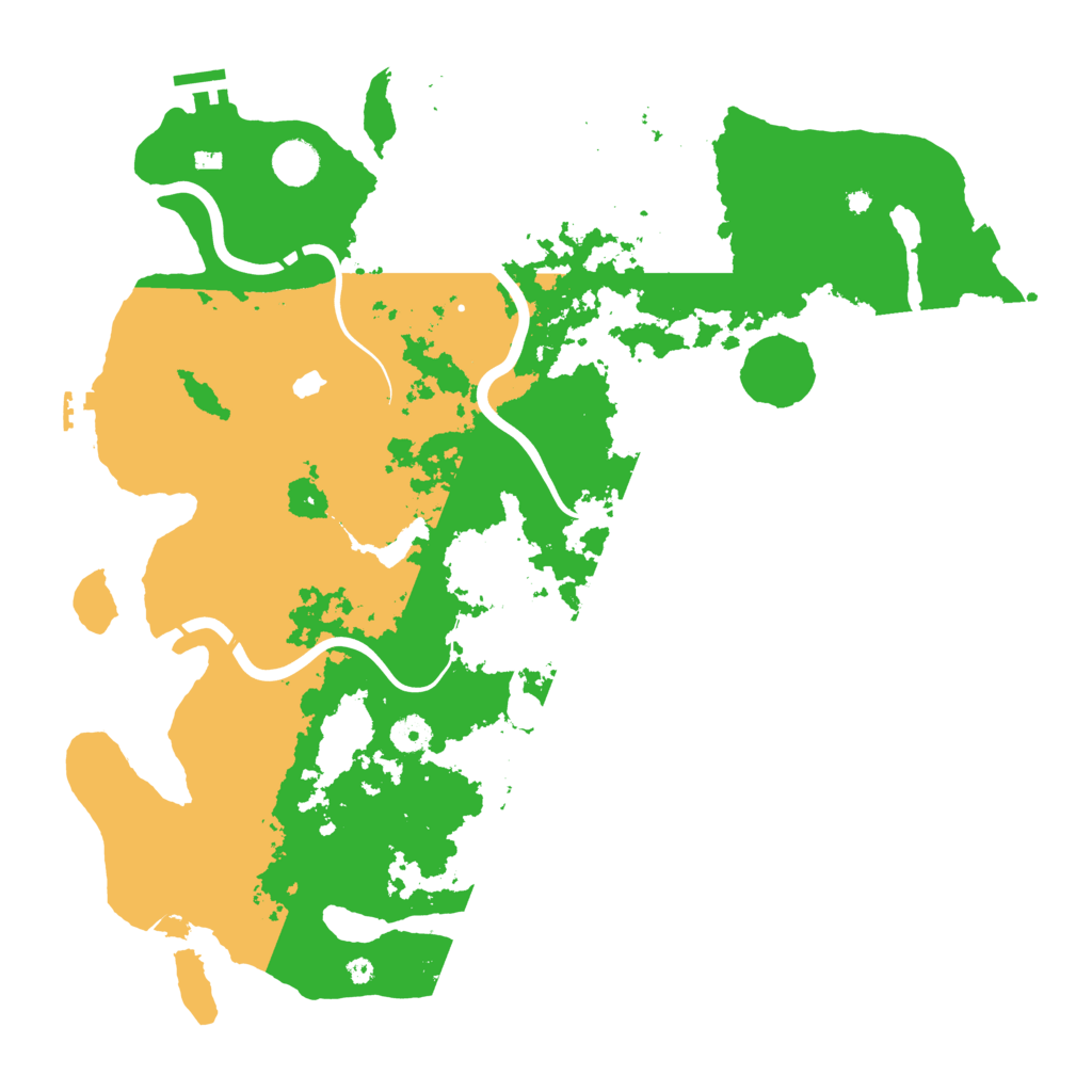 Biome Rust Map: Procedural Map, Size: 4250, Seed: 509751740