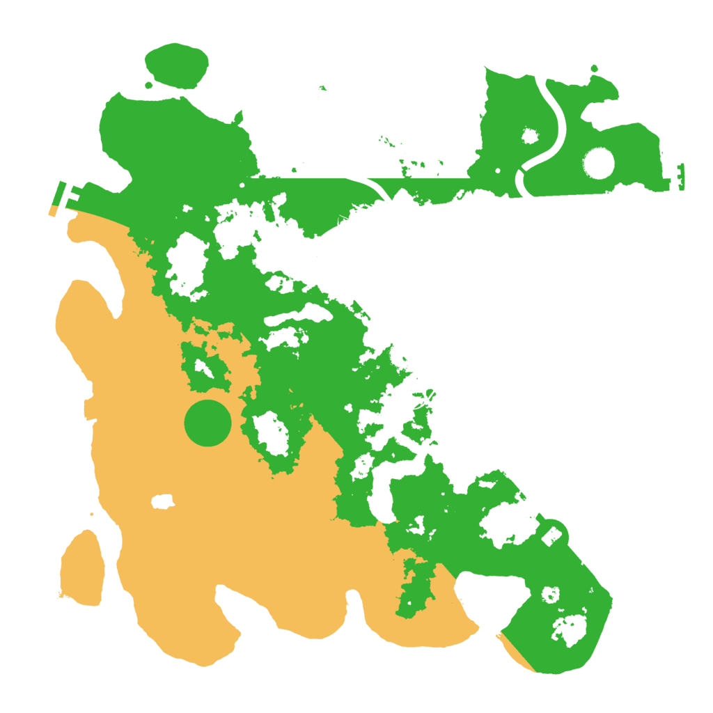 Biome Rust Map: Procedural Map, Size: 4000, Seed: 608032277