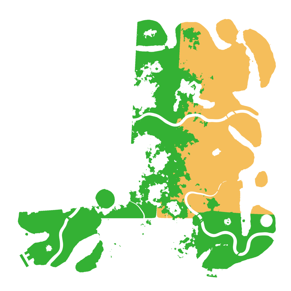 Biome Rust Map: Procedural Map, Size: 4250, Seed: 1830