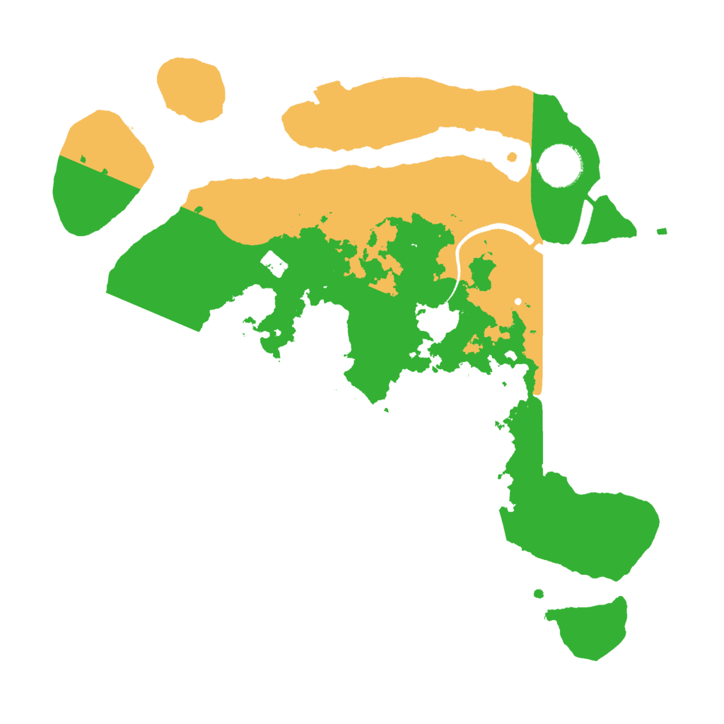 Biome Rust Map: Procedural Map, Size: 3000, Seed: 237890