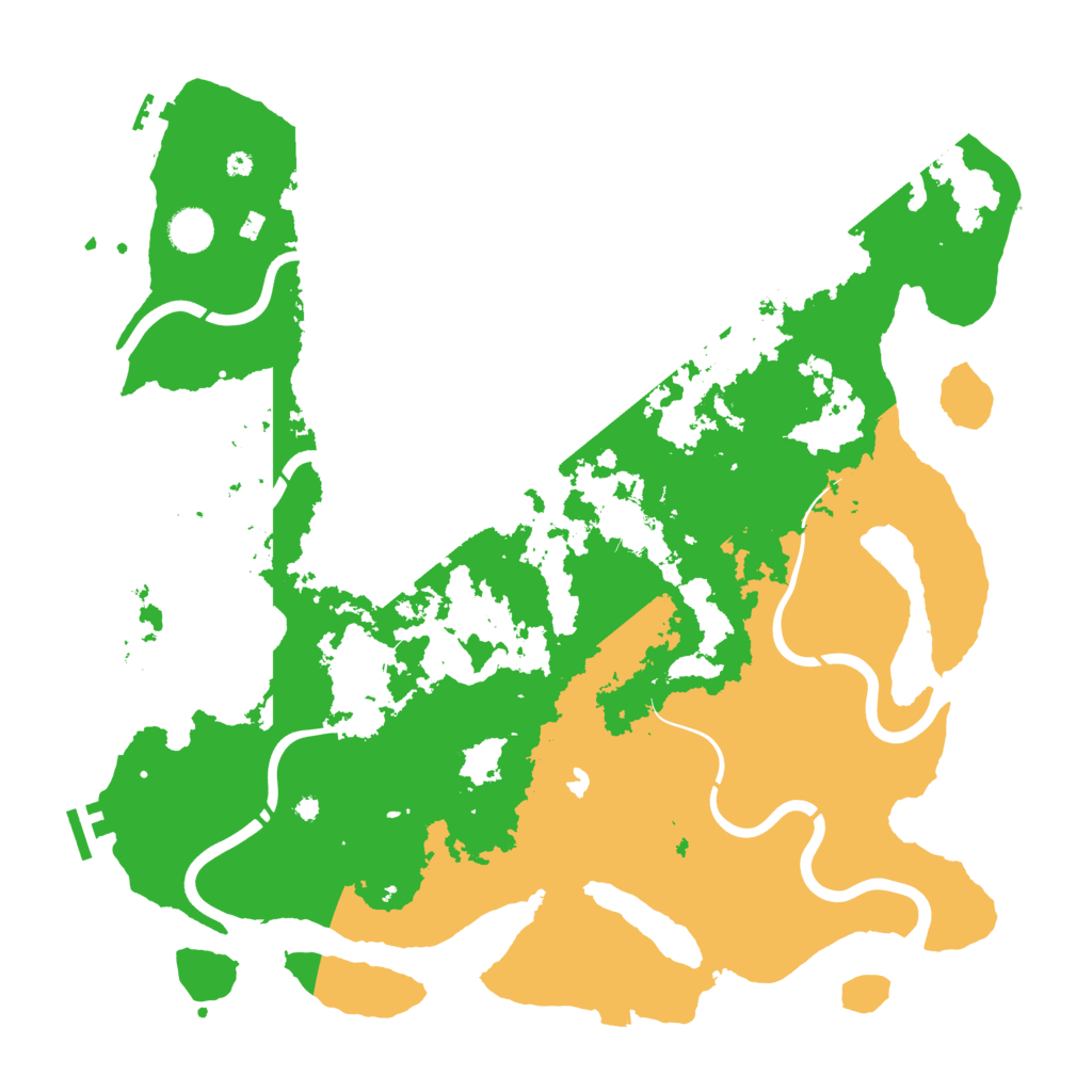 Biome Rust Map: Procedural Map, Size: 4250, Seed: 2045760497