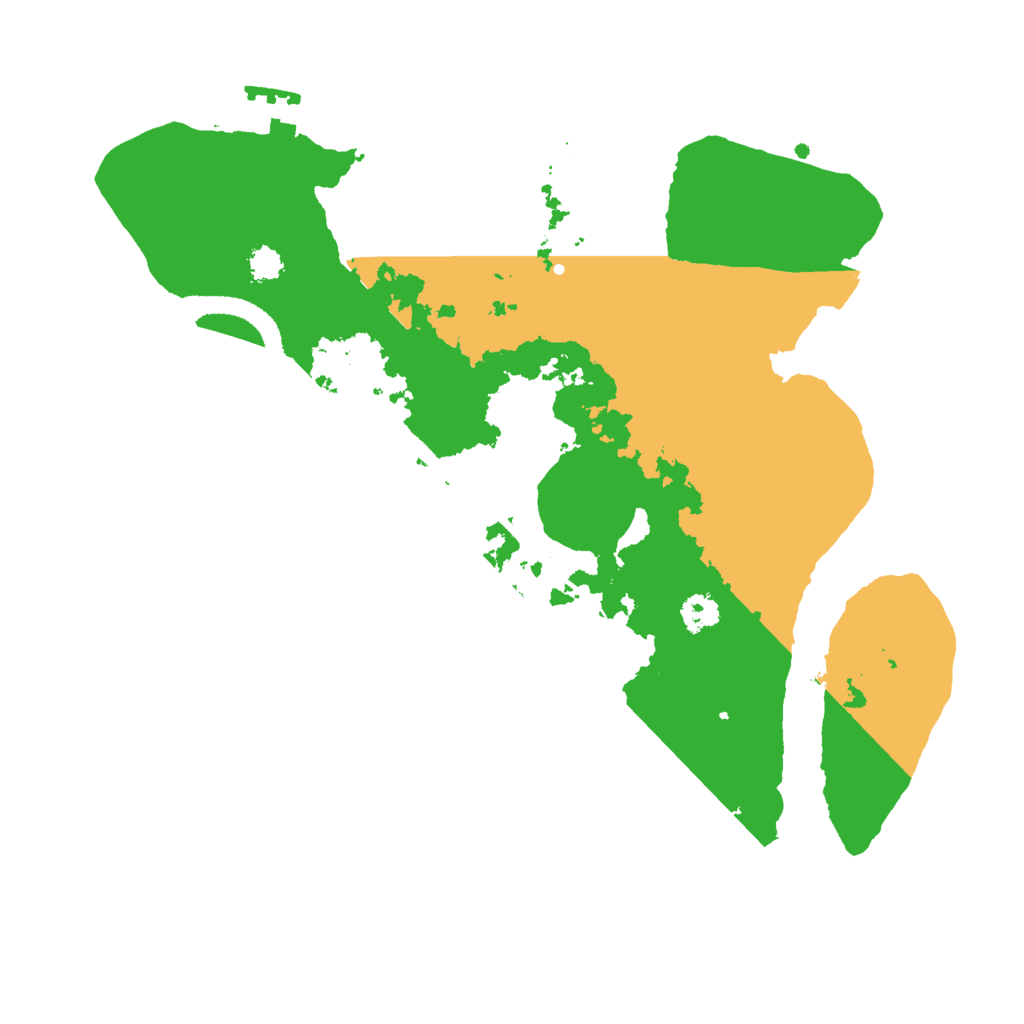 Biome Rust Map: Procedural Map, Size: 2750, Seed: 14312