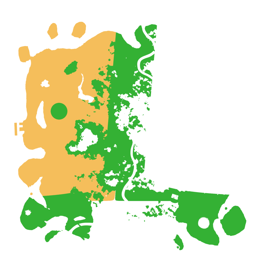 Biome Rust Map: Procedural Map, Size: 4250, Seed: 46600673