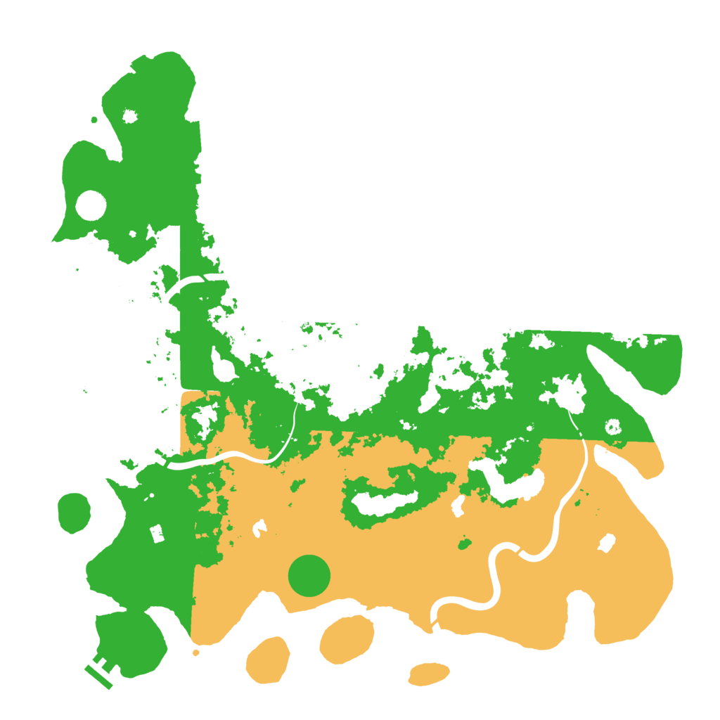 Biome Rust Map: Procedural Map, Size: 4500, Seed: 1657270