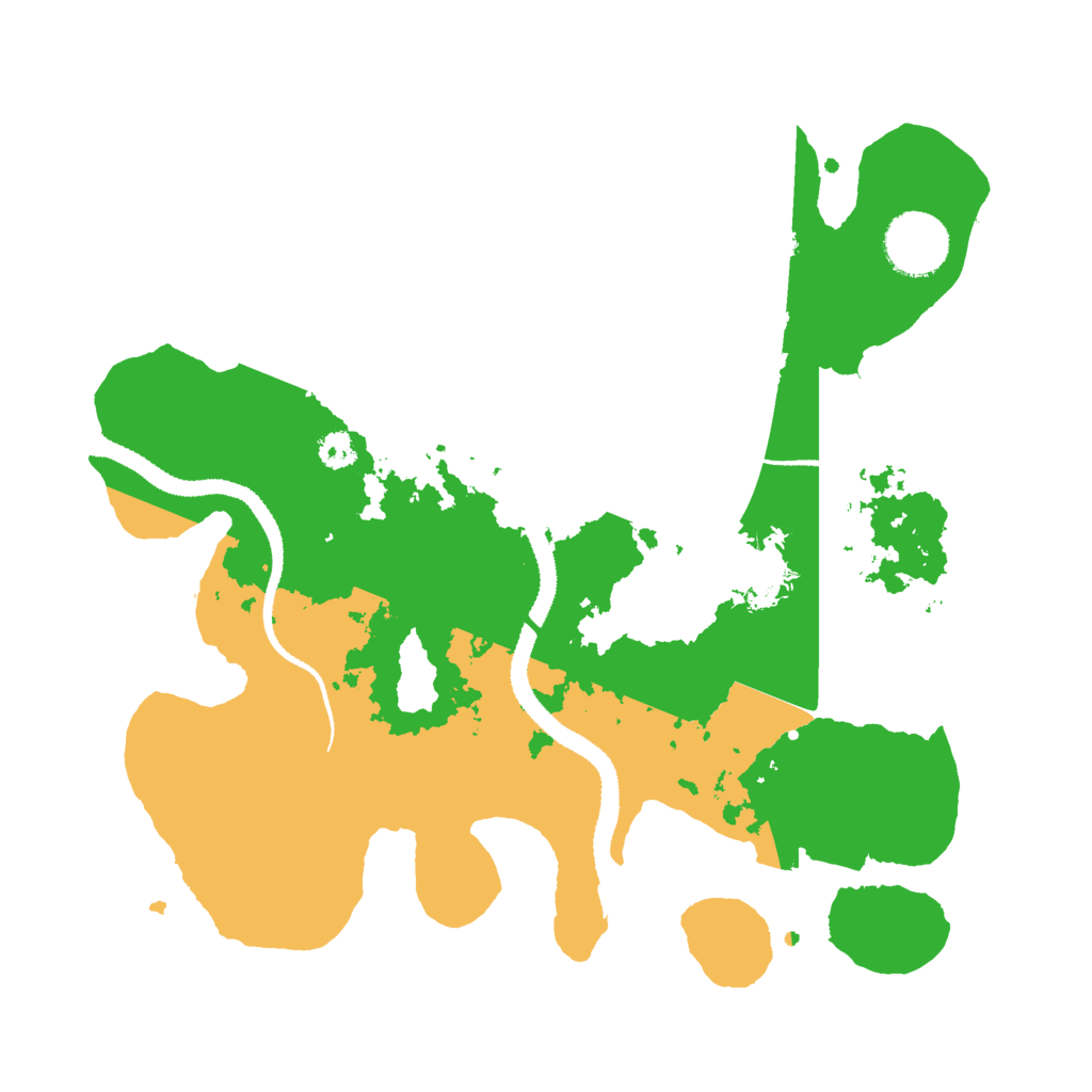 Biome Rust Map: Procedural Map, Size: 3000, Seed: 1527970336