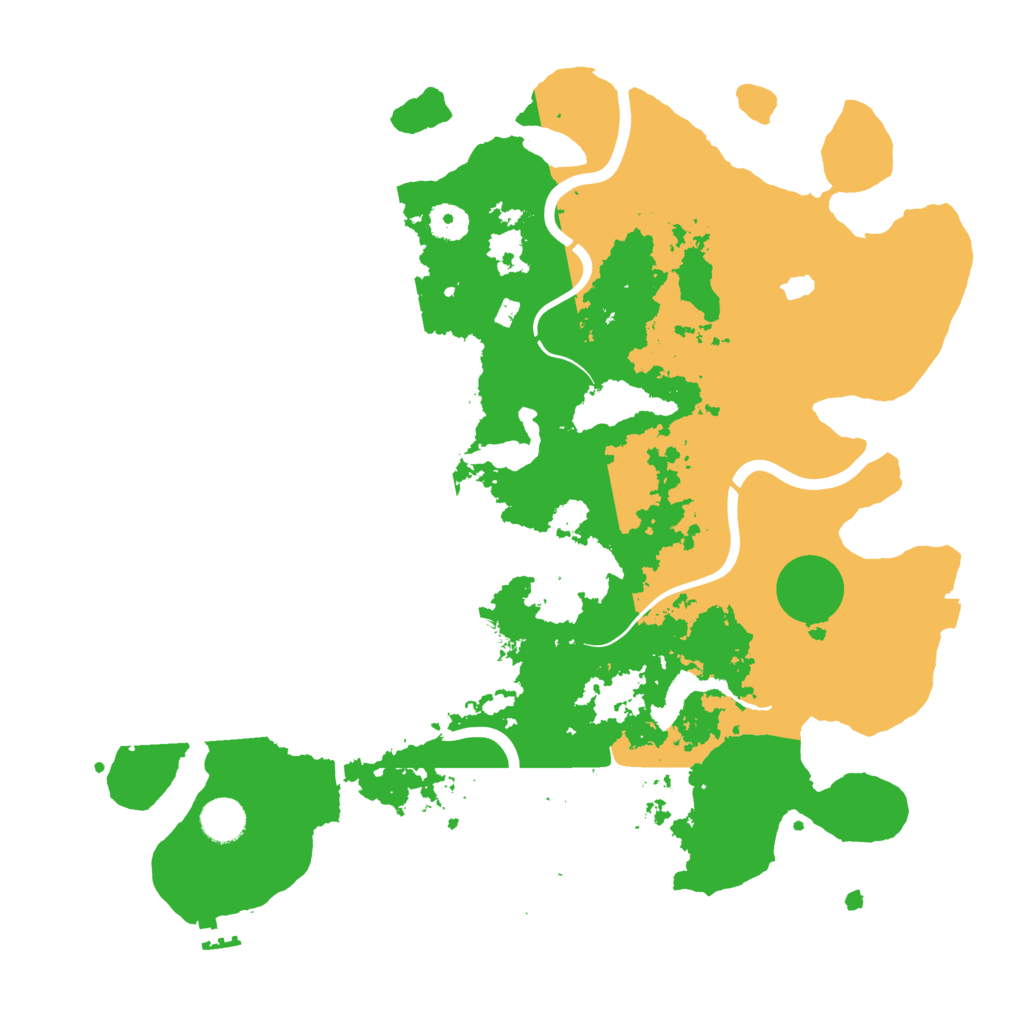 Biome Rust Map: Procedural Map, Size: 4000, Seed: 1548754457