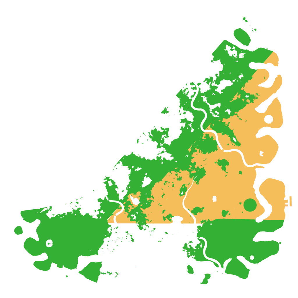 Biome Rust Map: Procedural Map, Size: 6000, Seed: 1894357213