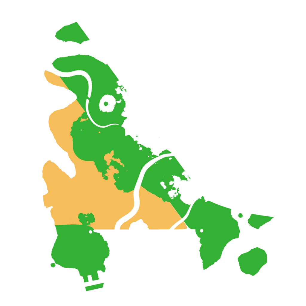 Biome Rust Map: Procedural Map, Size: 2700, Seed: 4206967