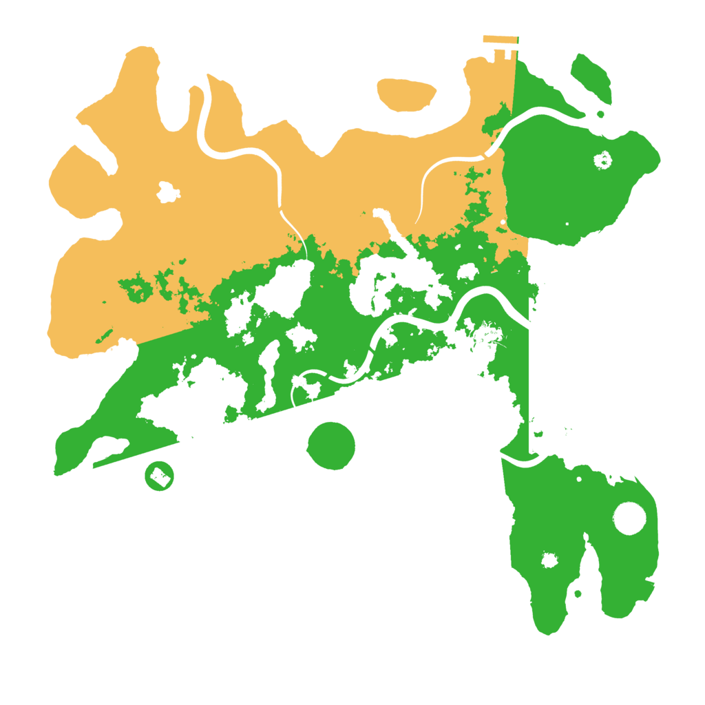 Biome Rust Map: Procedural Map, Size: 4000, Seed: 361623824