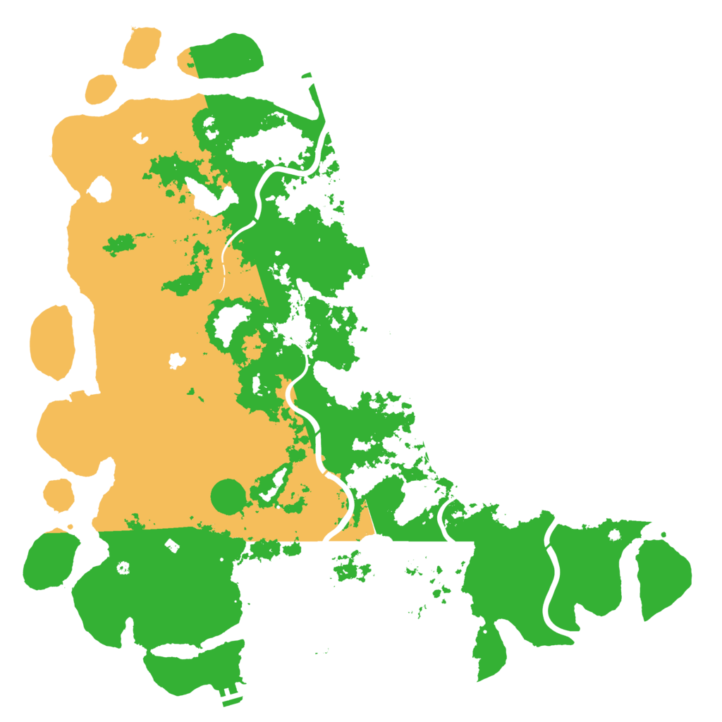 Biome Rust Map: Procedural Map, Size: 5500, Seed: 10345128