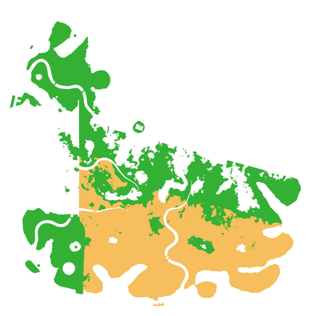 Biome Rust Map: Procedural Map, Size: 4500, Seed: 907821507