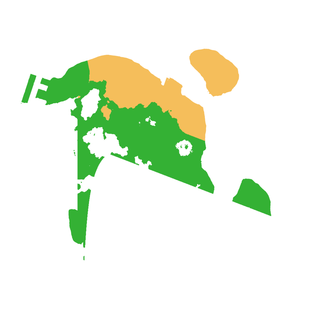 Biome Rust Map: Procedural Map, Size: 2000, Seed: 1537078136